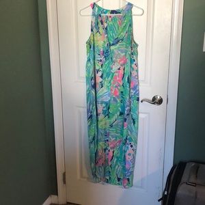 Lilly Pulitzer Silk Midi Dress